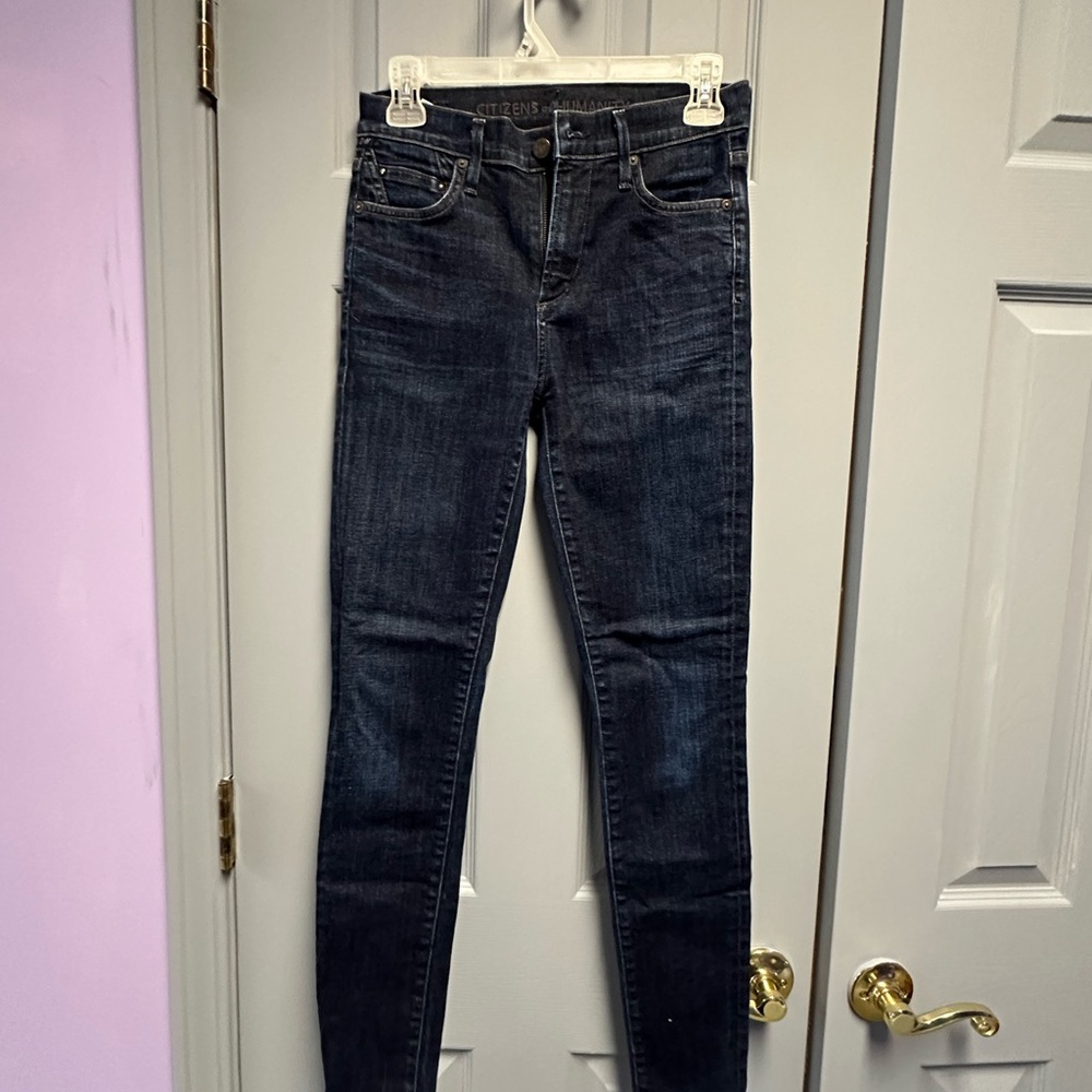 Citizens Of Humanity Dark Indigo Skinny Jeans